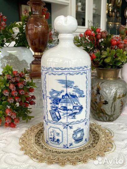 Антиквариат штоф бутылка Altenkunstadt фарфор 0,7Л