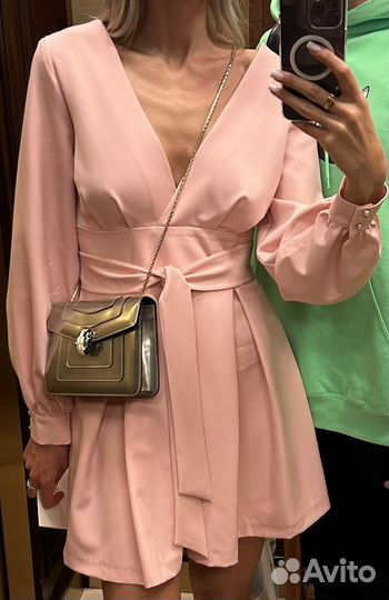 Платье женское розовое