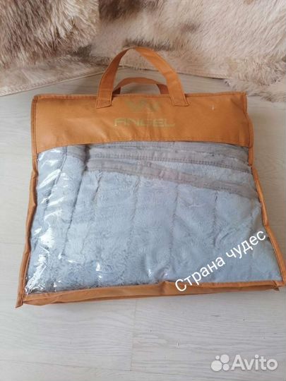 Плед кролик новый 200х220см