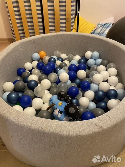 Сухой бассейн с шариками бу