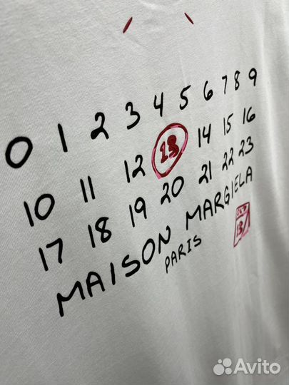 Maison margiela футболка стильная (коллекция 2024)