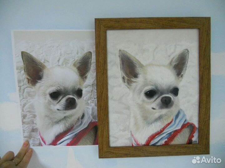 Картина маслом, акрилом на холсте, стене