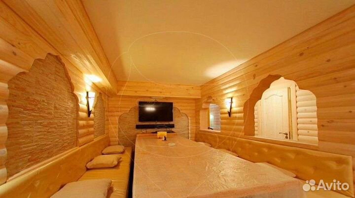 Баня сауна с бассейном