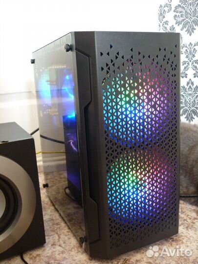 Игровой Компьютер Ryzen 3 4100/16gb/rx580/500gb