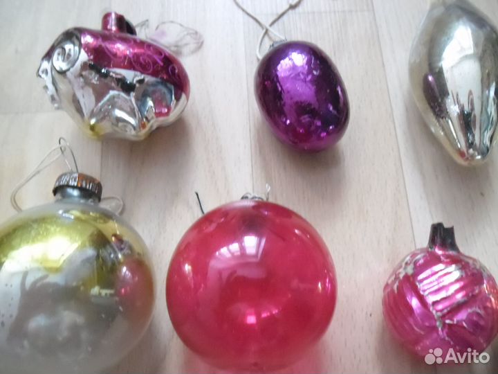 Елочные игрушки СССР