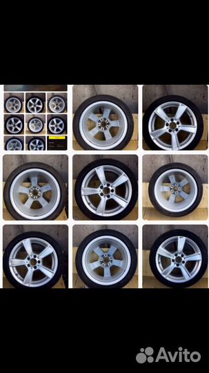 Колёса на Mercedes W204 в сборе дисками 17 оригина