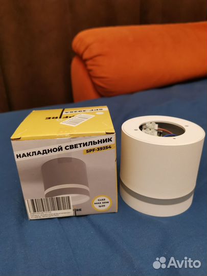 Споты потолочные накладные