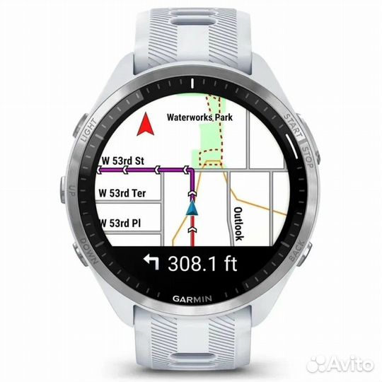 Garmin Forerunner 965, белый (010-02809-11)
