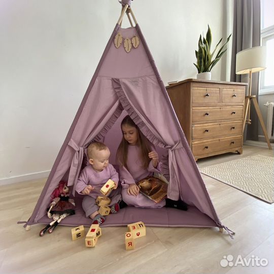 Игровая детская палатка вигвам