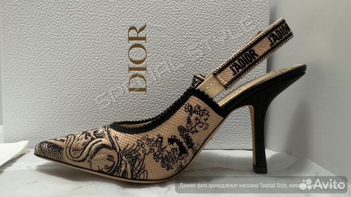 Туфли женские J'A Dior, каблук 10 см