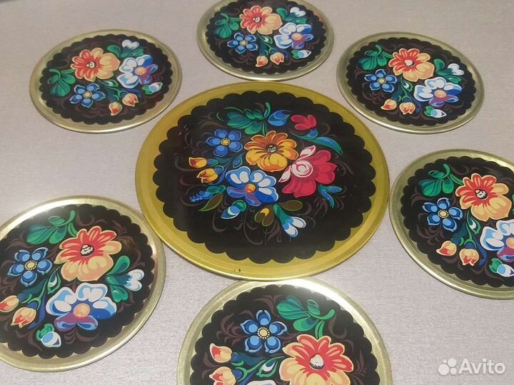 Набор подставок для чашек