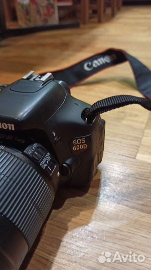 Зеркальный фотоаппарат canon 600d