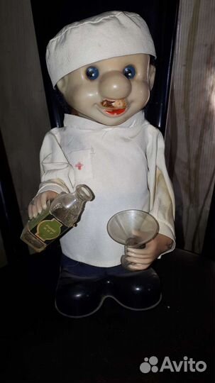 Доктор айболит миханический на баторейках винтаж