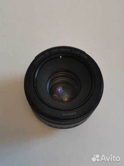 Объектив Canon 50mm f/1.8 stm