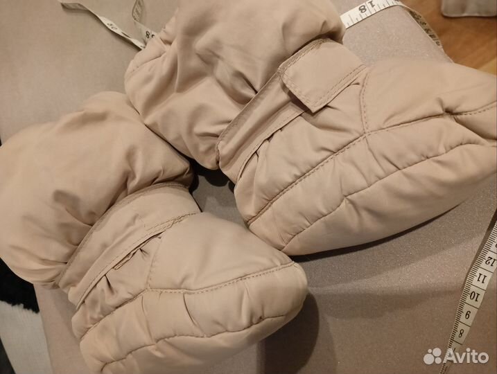 Пинетки зимние, унисекс на овчине