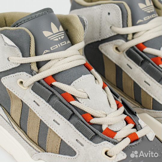 Кроссовки Adidas ADI2000 Mid Light Grey with Fur