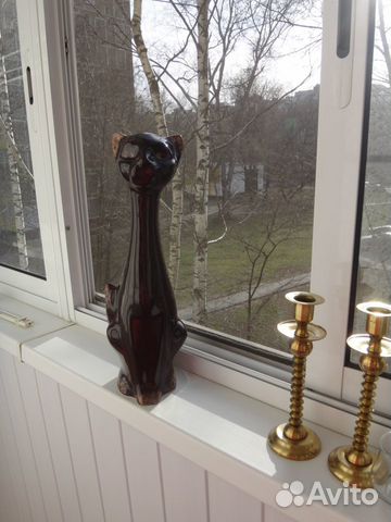 Кот керамический