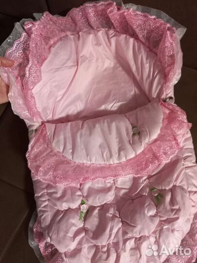 Конверт на выписку весна лето