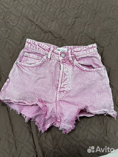 Джинсовые шорты zara