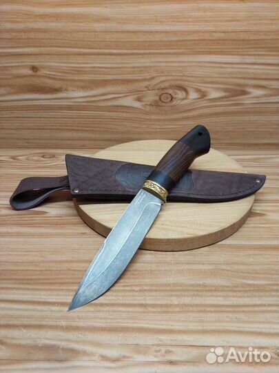 Нож охотничий хв5 Алмазка кованный