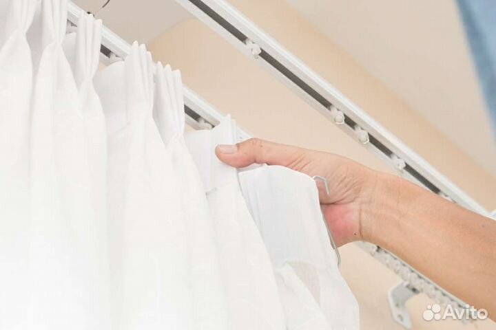 Навес,глажка,отпаривание штор.Гарантия качества