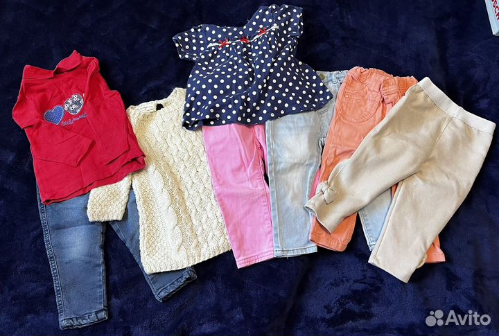 Вещи пакетом на девочку