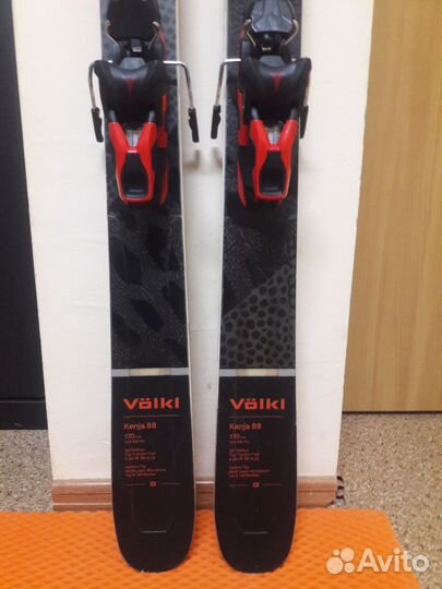 Горные лыжи 170-88 volkl kenja универсал