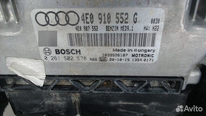 Блок управления двигателем Audi S8 (D3), 2008
