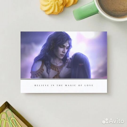 Открытки и стикерпак Клуб Романтики