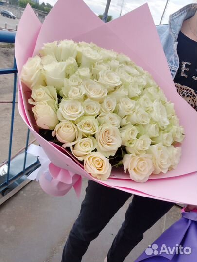 Букет 101роза/51 роза/Доставка