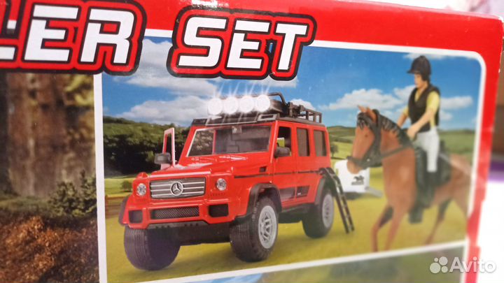 Новый Джип интерактивный,коневоз и аксессуары