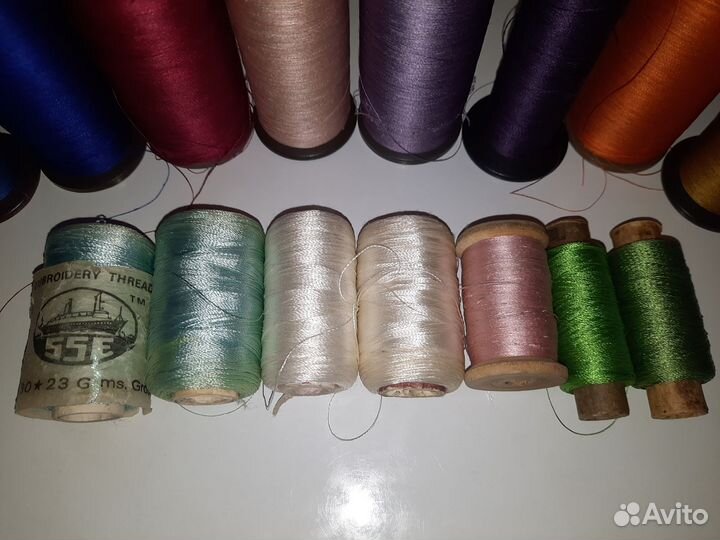 Нитки швейные и вышивальные