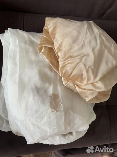 Шторы и тюль бу