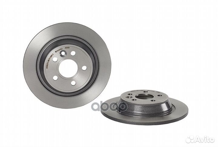 Диск тормозной UV Coated зад 08A54011 Brembo