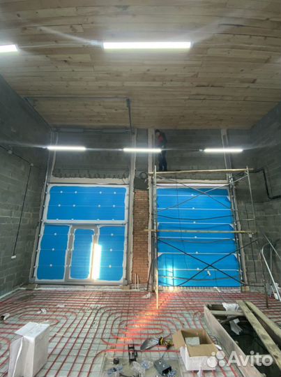 Монтаж Ремонт секционных, откатных ворот, аксессуа