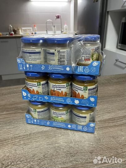 Детское пюре Бабушкино лукошко