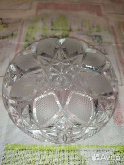 Хрустальная пепельница СССР