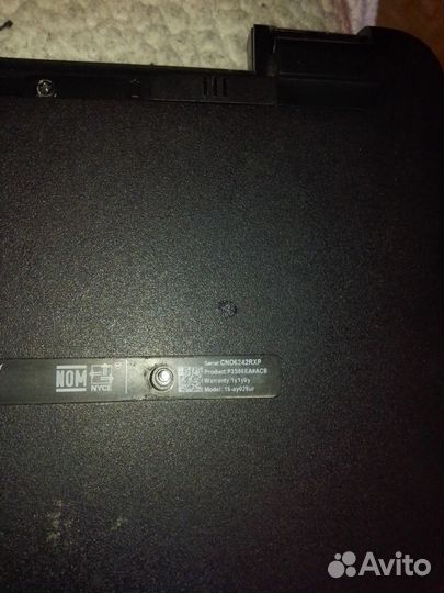 Ноутбук бу hp