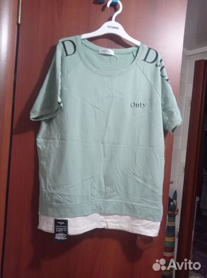 Летний женский костюм со штанами 46 48