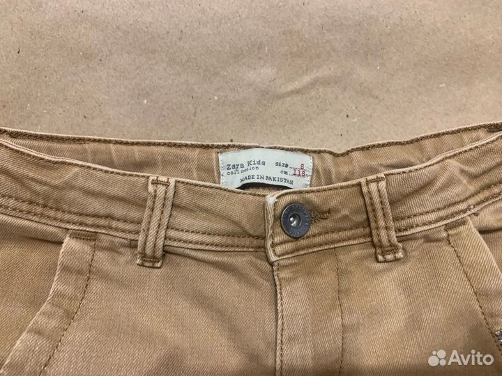 Джинсы zara для мальчика 116