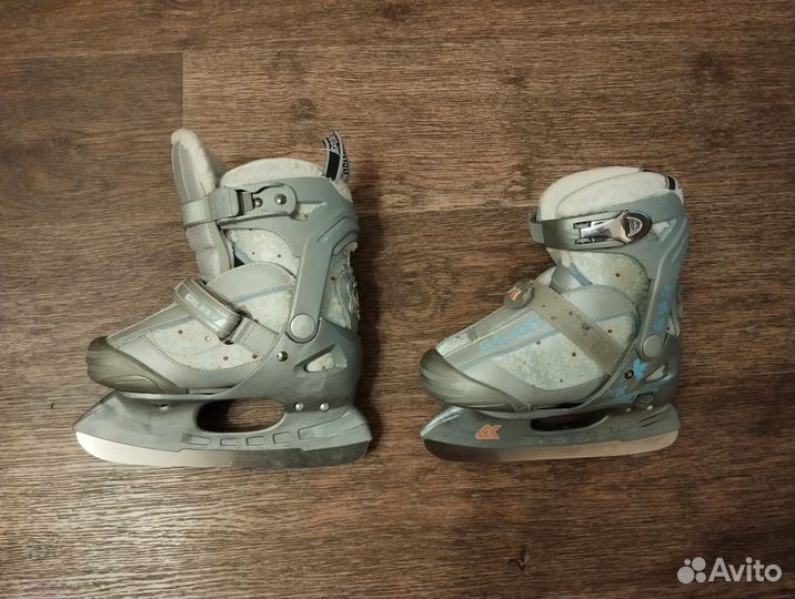 Коньки детские раздвижные 28-31