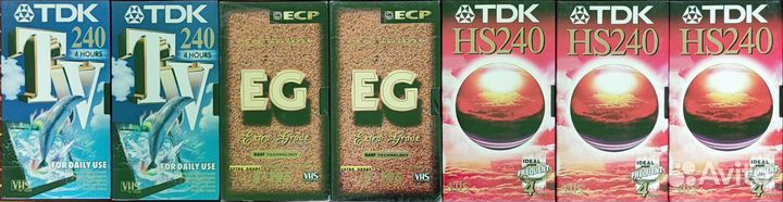 Видеокассеты новые