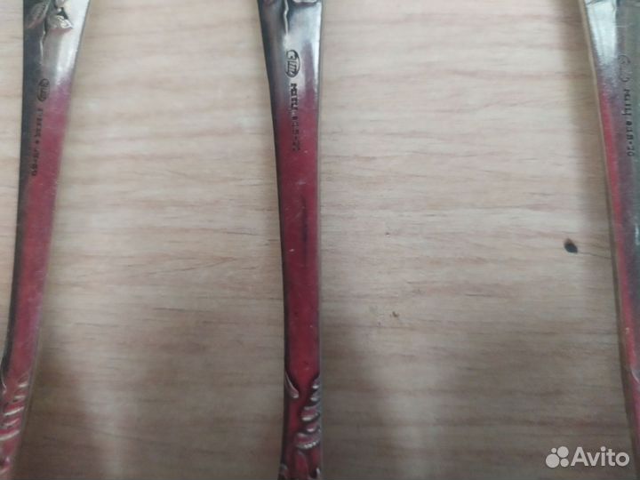 Столовые ложки мельхиор СССР