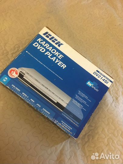 DVD плеер bbk караоке dv214si