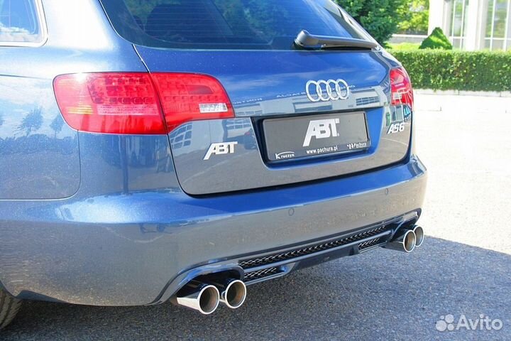 Диффузор заднего бампера ABT Audi A6 C6