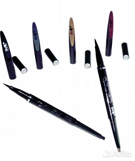 Подводка карандаш маркер для глаз бровей Moda Pop