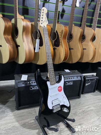 Fender squier bullet HSS HT электрогитара