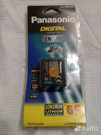 Аккумулятор для видеокамеры panasonic