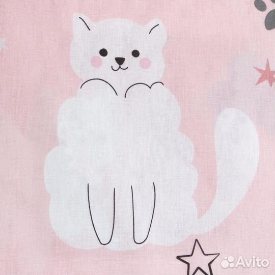 Постельное белье 'Этель' 1,5 сп Sweet cats 143х215