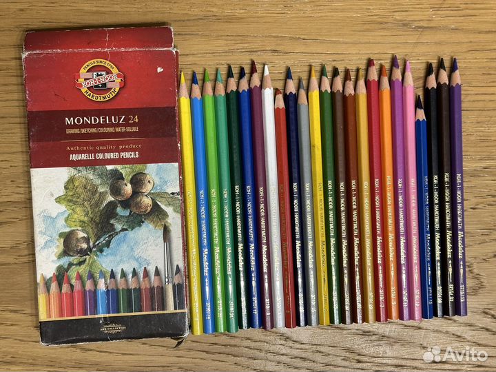 Набор акварельных карандашей koh i noor